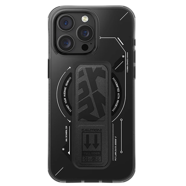 Skinarma dėklas Helio Apple iPhone 16 Pro 6.3″ Magnetic Charging + Grip Stand juodos spalvos aprašymas - Prekės nuotrauka Skinarma dėklas Helio Apple iPhone 16 Pro 6.3″ Magnetic Charging + Grip Stand juodos spalvos aprašymas - Prekės nuotrauka