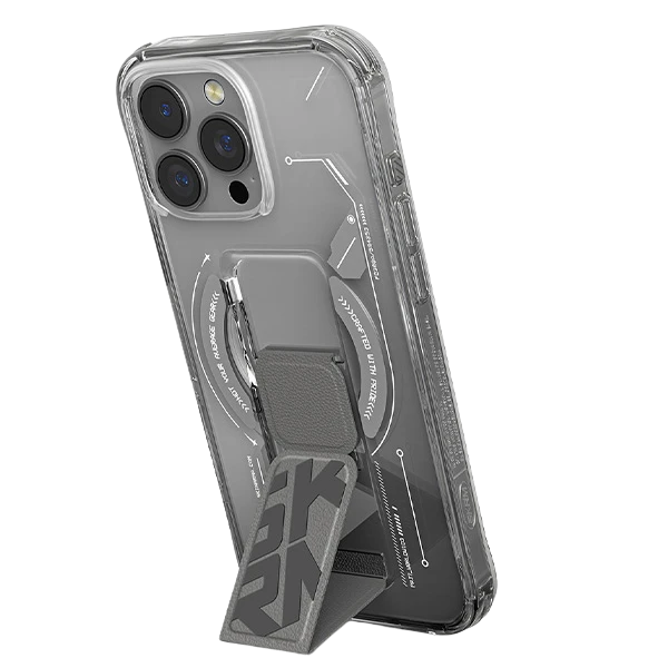 Skinarma dėklas Helio Apple iPhone 16 Pro Max 6.9″ Magnetic Charging + Grip Stand titanium aprašymas - Prekės nuotrauka Skinarma dėklas Helio Apple iPhone 16 Pro Max 6.9″ Magnetic Charging + Grip Stand titanium aprašymas - Prekės nuotrauka