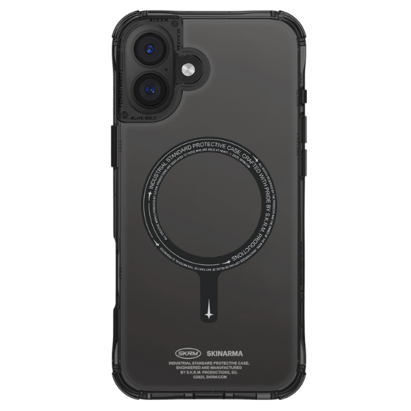 Skinarma dėklas Saido iPhone 16 Plus 6.7″ Magnetic Charging juodos spalvos aprašymas - Prekės nuotrauka