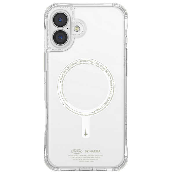 Skinarma dėklas Saido iPhone 16 Plus 6.7″ Magnetic Charging žalias (niteglow) aprašymas - Prekės nuotrauka