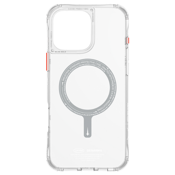 Skinarma dėklas Saido iPhone 16 Pro 6.3″ magnetinis įkrovimas skaidrus aprašymas - Prekės nuotrauka