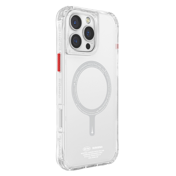 Skinarma dėklas Saido iPhone 16 Pro 6.3″ magnetinis įkrovimas skaidrus aprašymas - Prekės nuotrauka