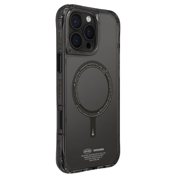 Skinarma dėklas Saido iPhone 16 Pro Max 6.9″ Magnetic Charging juodos spalvos aprašymas - Prekės nuotrauka