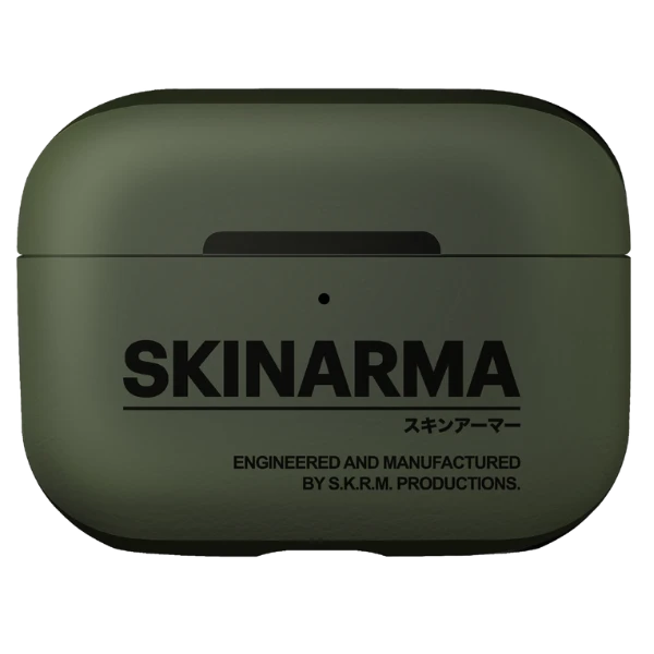 Skinarma dėklas Spunk AirPods Pro 2 pewter žalios spalvos aprašymas - Prekės nuotrauka Skinarma dėklas Spunk AirPods Pro 2 pewter žalios spalvos aprašymas - Prekės nuotrauka