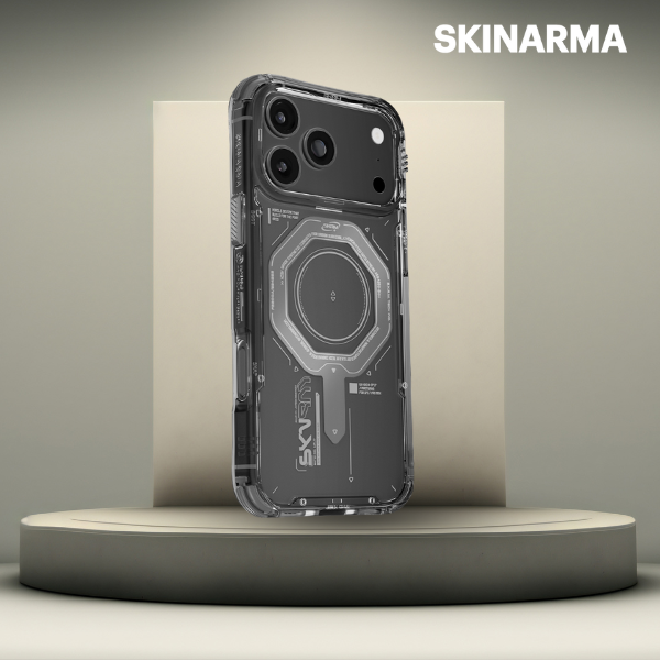 Skinarma Magma Dėklas Apple iPhone 17 Pro Max Magnetic Charging Graphite aprašymas - Prekės nuotrauka Skinarma Magma Dėklas Apple iPhone 17 Pro Max Magnetic Charging Graphite aprašymas - Prekės nuotrauka