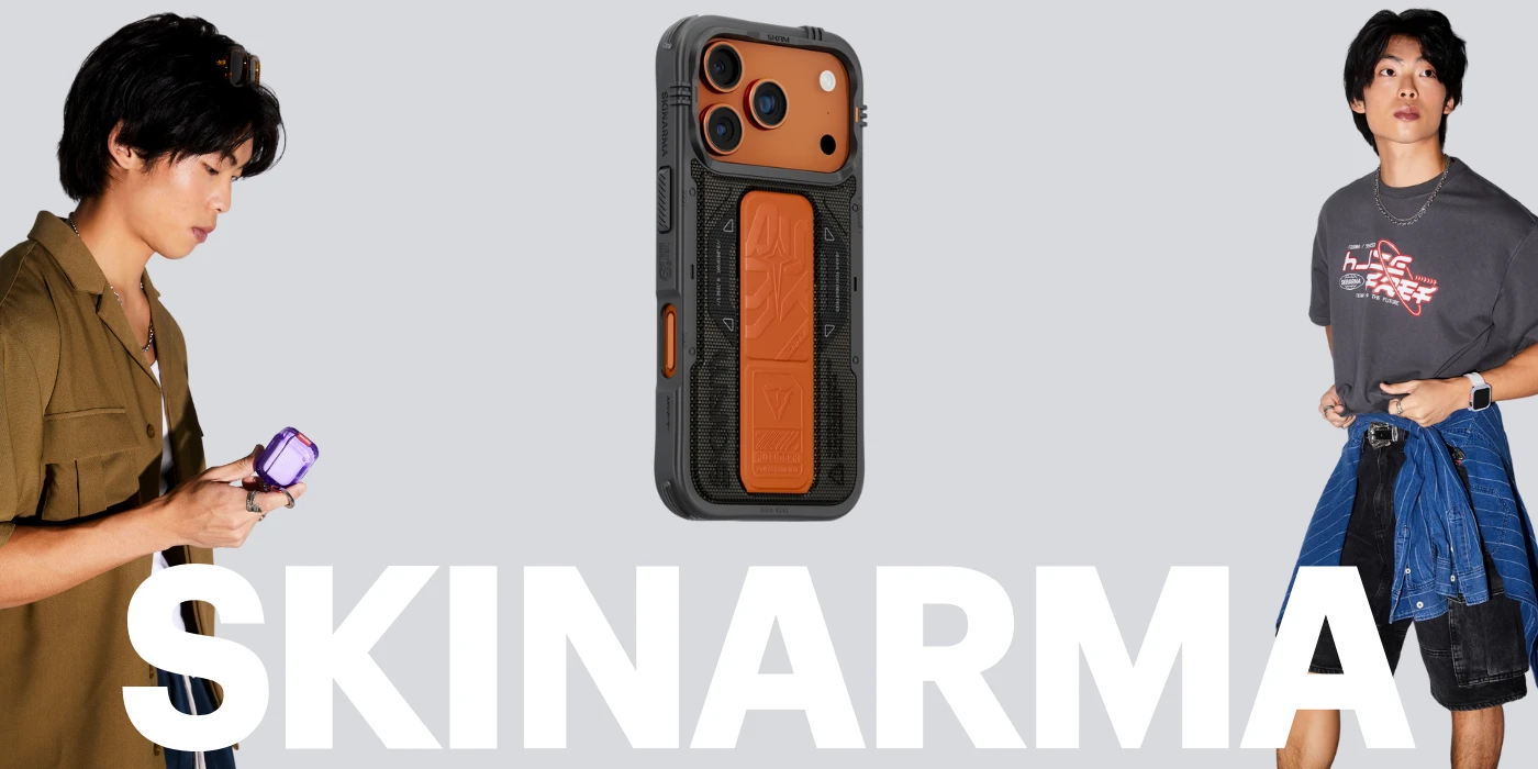 Skinarma Phantom dėklas skirtas Apple iPhone 17 Pro Magnetic Charging + Grip Stand Olive aprašymas - Prekės nuotrauka