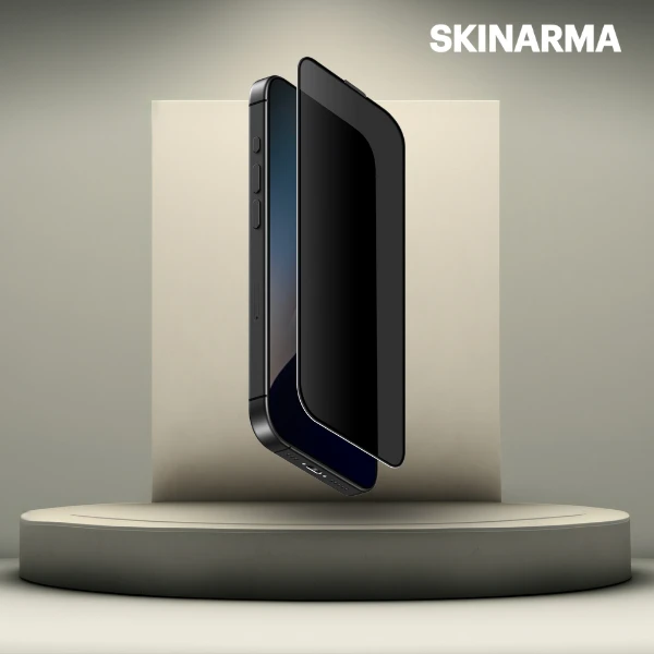 Skinarma Privacy apsauginis stiklas skirtas Apple iPhone 17 privacy aprašymas - Prekės nuotrauka
