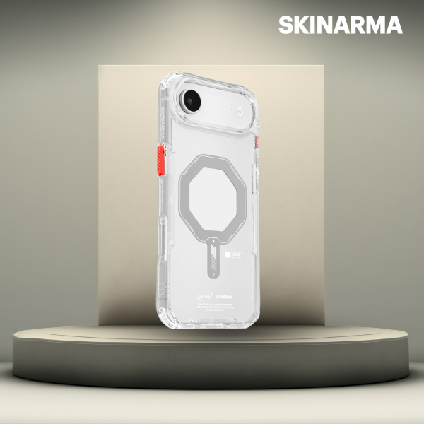 Skinarma Saido Dėklas Apple iPhone Air Magnetic Charging skaidrus aprašymas - Prekės nuotrauka Skinarma Saido Dėklas Apple iPhone Air Magnetic Charging skaidrus aprašymas - Prekės nuotrauka