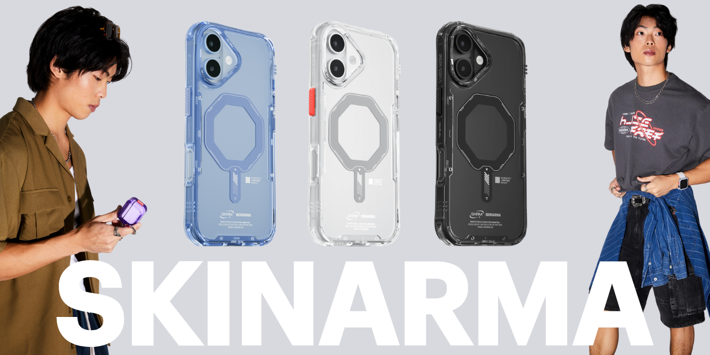 Skinarma Saido dėklas, skirtas iPhone 17, magnetinis įkrovimas, skaidrus aprašymas - Prekės nuotrauka