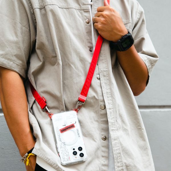 „Skinarma Scout“ universalus telefono dirželis, raudonas aprašymas - Prekės nuotrauka „Skinarma Scout“ universalus telefono dirželis, raudonas aprašymas - Prekės nuotrauka