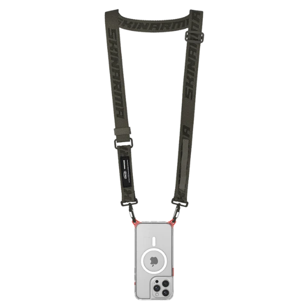 Skinarma Scout XE universali virvelė telefonui olive aprašymas - Prekės nuotrauka Skinarma Scout XE universali virvelė telefonui olive aprašymas - Prekės nuotrauka