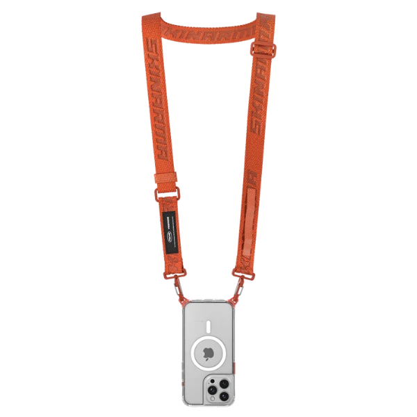 Skinarma Scout XE universali virvelė telefonui oranžinis aprašymas - Prekės nuotrauka Skinarma Scout XE universali virvelė telefonui oranžinis aprašymas - Prekės nuotrauka