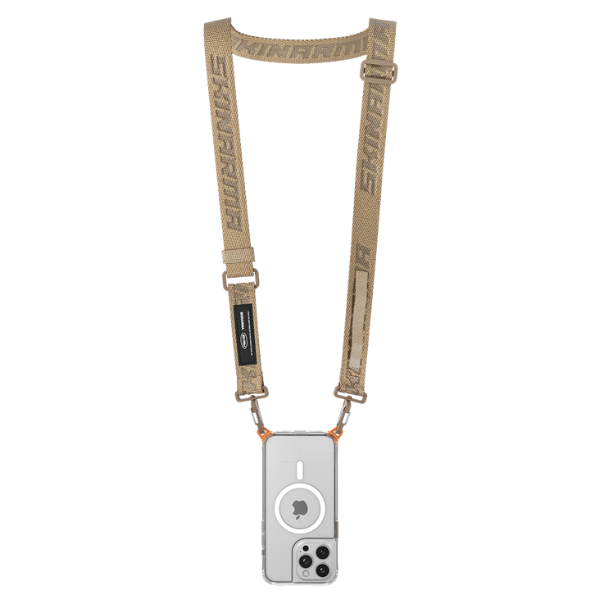 Skinarma Scout XE universalus telefono dirželis, chaki spalvos aprašymas - Prekės nuotrauka
