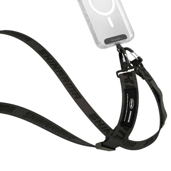 Skinarma Scout XE universalus telefono dirželis, alyvuogių spalvos aprašymas - Prekės nuotrauka