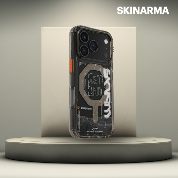 Skinarma Sonix dėklas skirtas iPhone 17 Pro Magnetic Charging stone aprašymas - Prekės nuotrauka