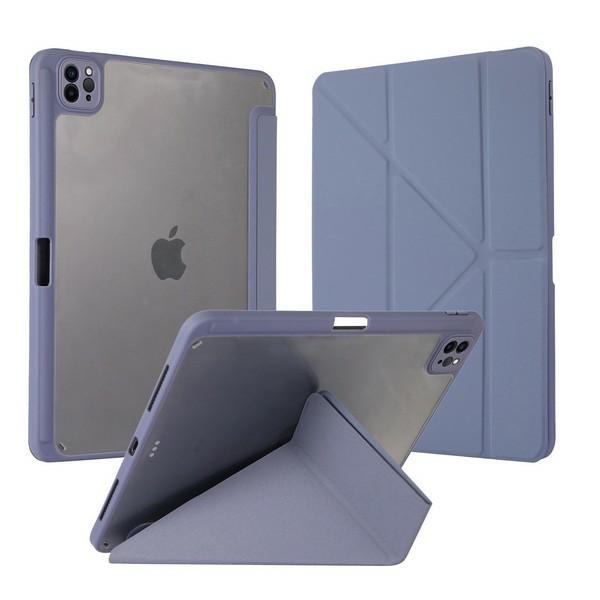 Apple „Smart Stand“ dėklas „iPad 11 Pro 2024“, mėlynos spalvos aprašymas - Prekės nuotrauka