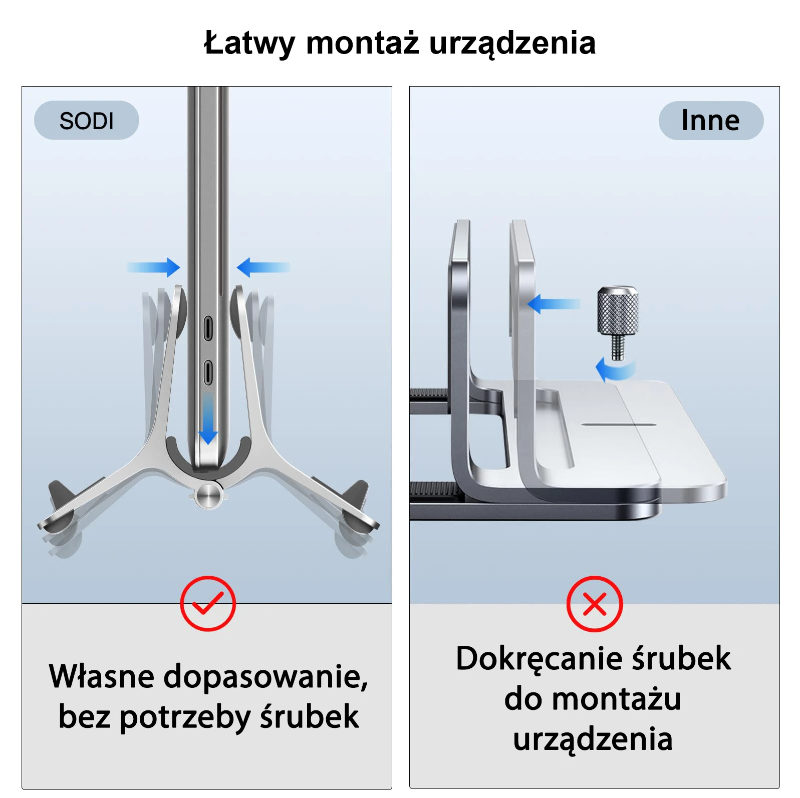 SODI gravitacinis stovas skirtas Apple MacBook SMS-300 pilkos spalvos aprašymas - Prekės nuotrauka SODI gravitacinis stovas skirtas Apple MacBook SMS-300 pilkos spalvos aprašymas - Prekės nuotrauka