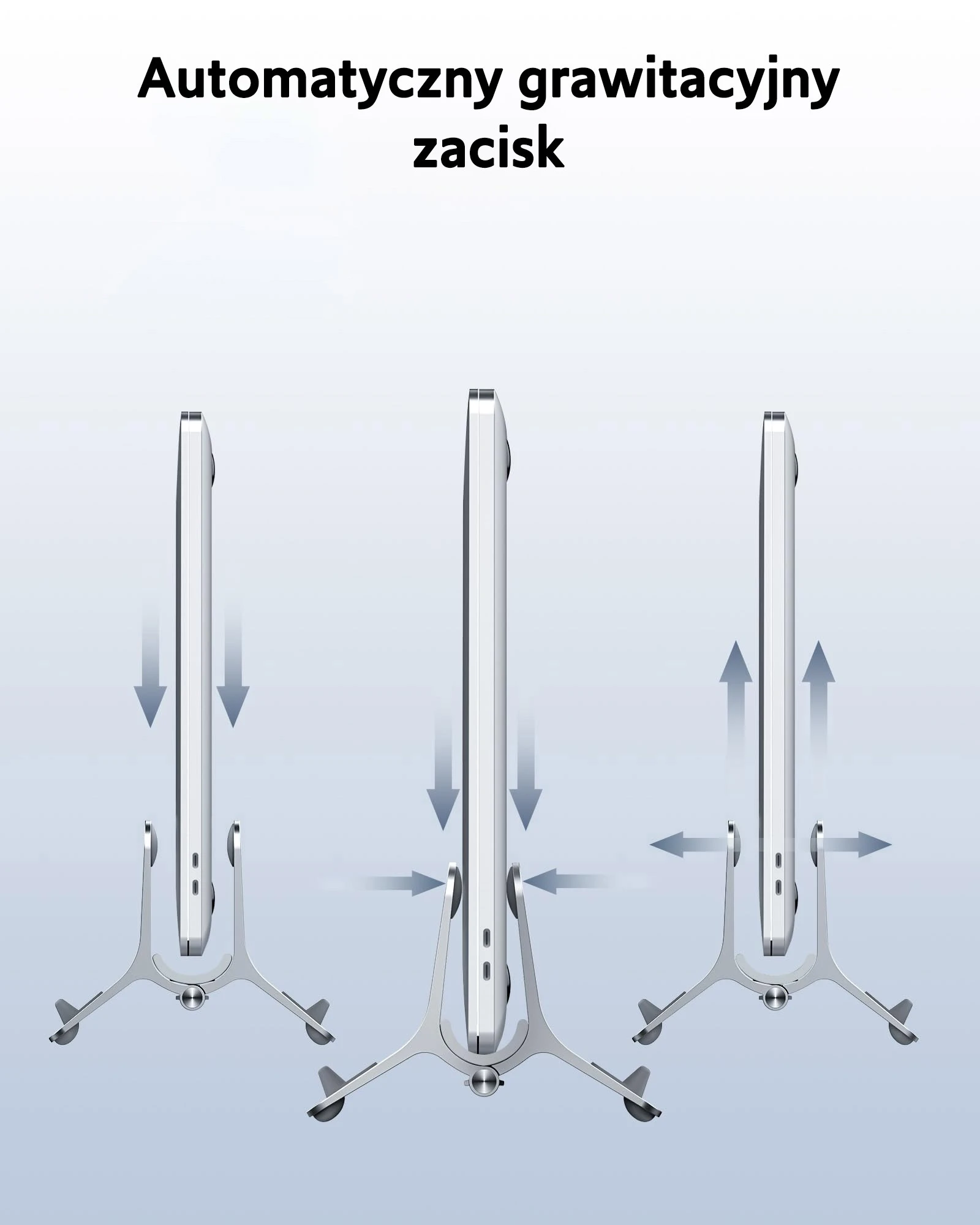 SODI gravitacinis stovas skirtas Apple MacBookaMS-300 sidabro spalvos aprašymas - Prekės nuotrauka SODI gravitacinis stovas skirtas Apple MacBookaMS-300 sidabro spalvos aprašymas - Prekės nuotrauka