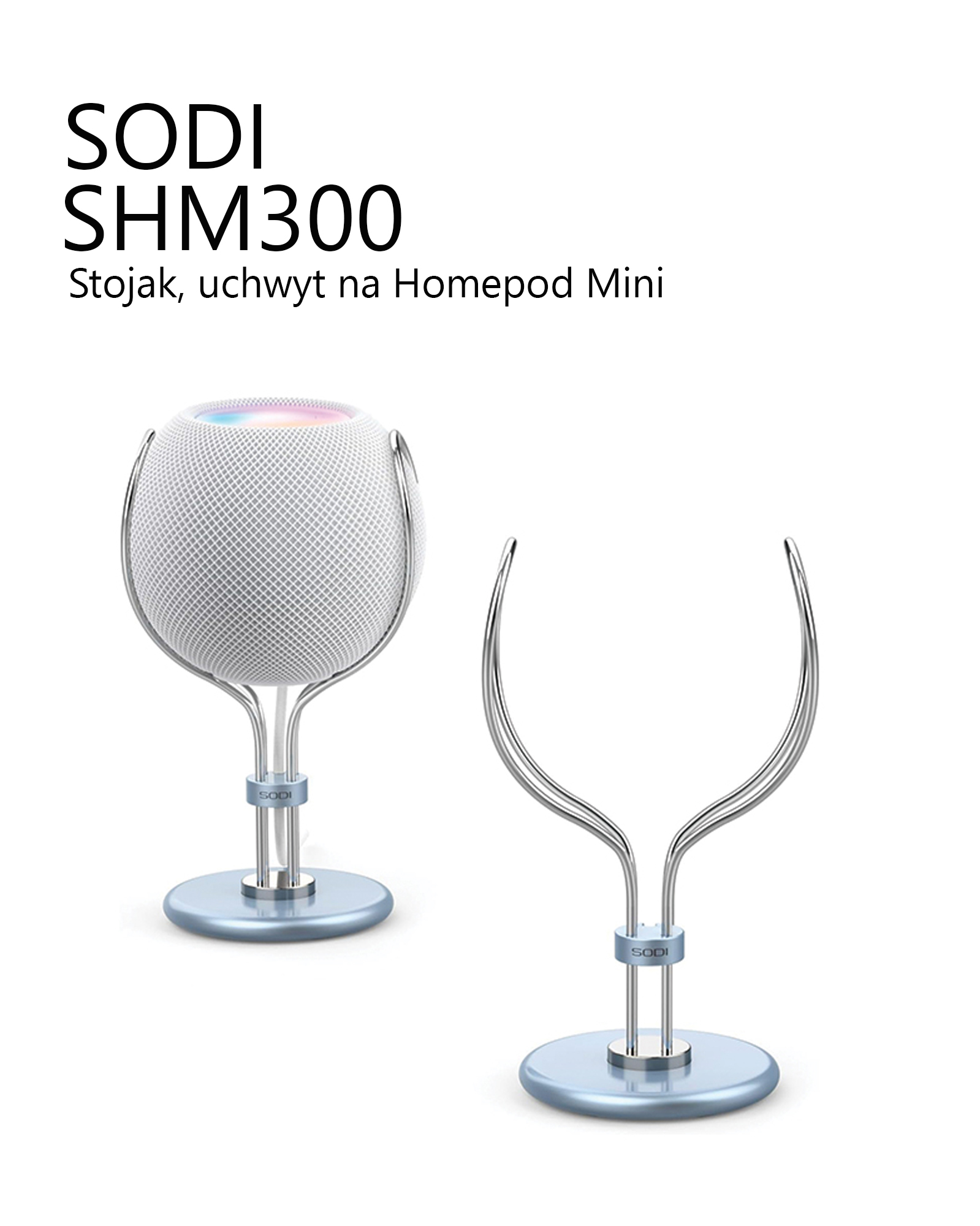 SODI HomePod stovas SHM-300 mėlynas aprašymas - Prekės nuotrauka