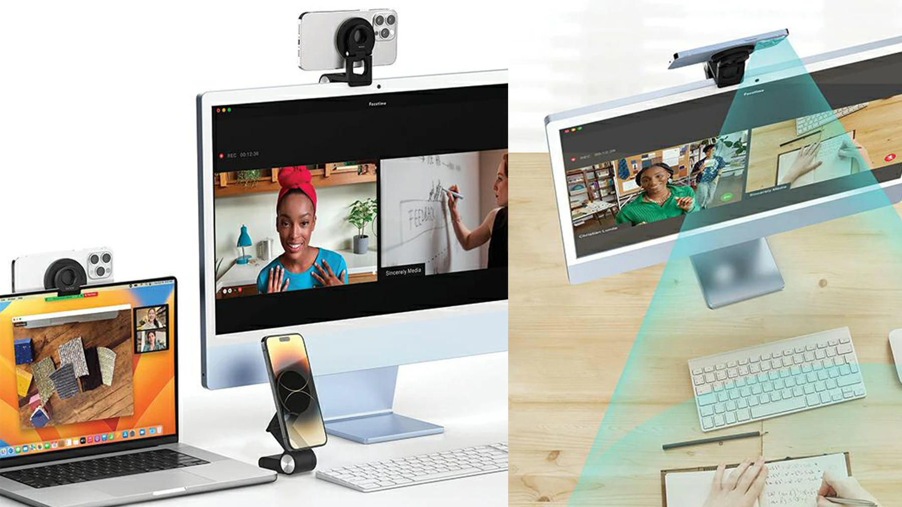 SODI indukcinis laikiklis 3in1 iMac BM-330 baltos spalvos MagSafe aprašymas - Prekės nuotrauka SODI indukcinis laikiklis 3in1 iMac BM-330 baltos spalvos MagSafe aprašymas - Prekės nuotrauka