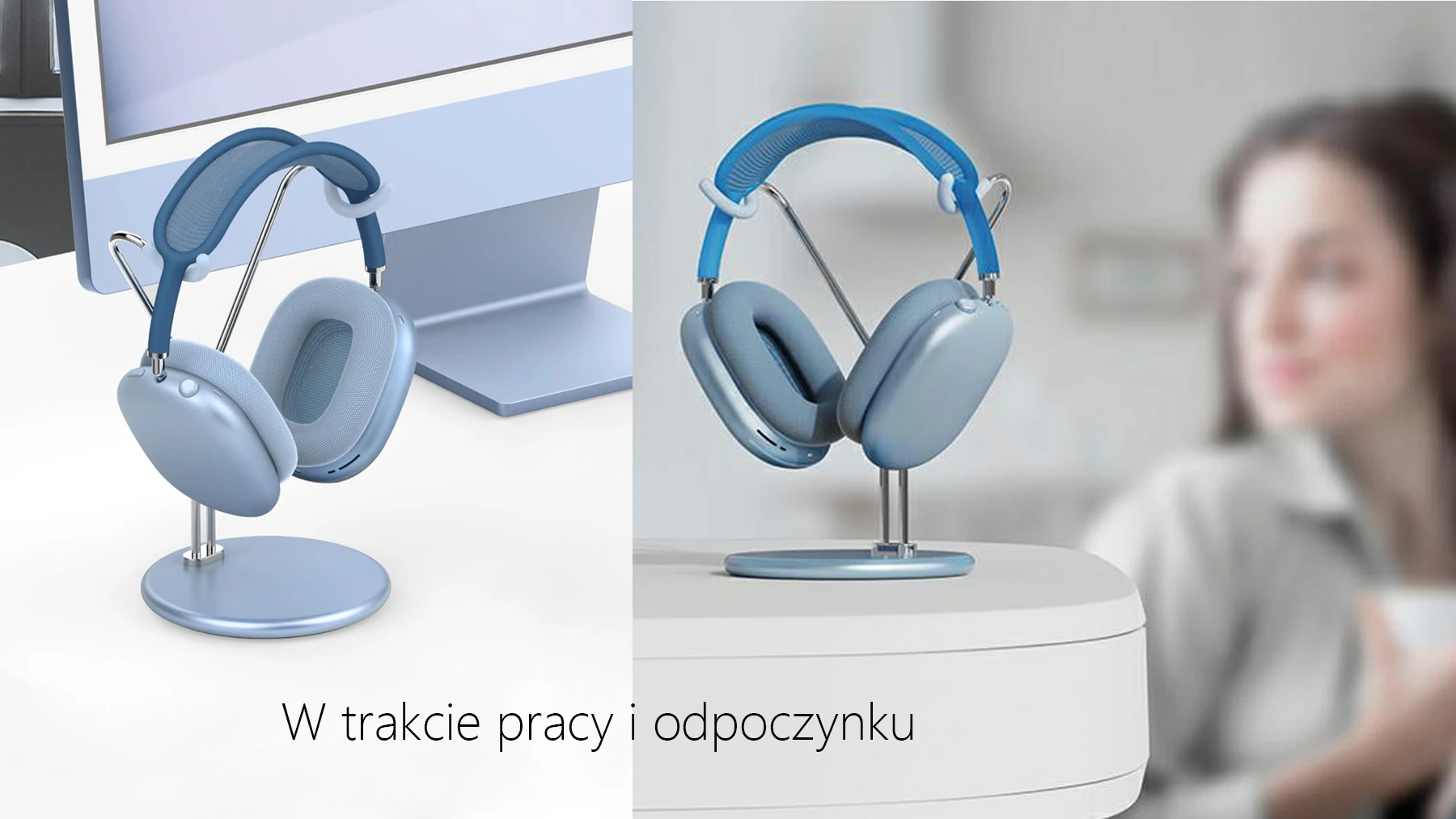 SODI stovas ausinėms AirPods Max SAM-300 mėlynos spalvos aprašymas - Prekės nuotrauka SODI stovas ausinėms AirPods Max SAM-300 mėlynos spalvos aprašymas - Prekės nuotrauka