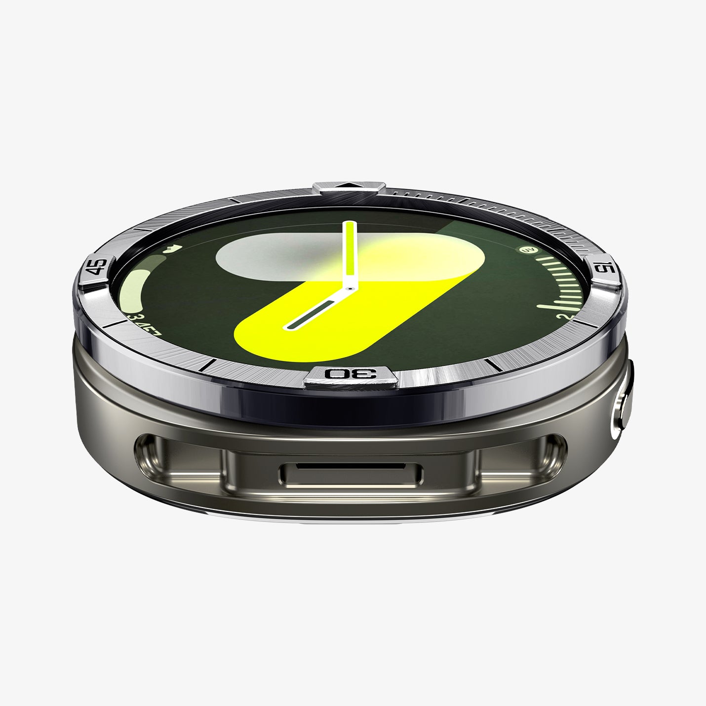 Spigen Bezel Tune (Pilot), sidabrinis – Samsung Galaxy Watch Ultra 2 47mm aprašymas - Prekės nuotrauka