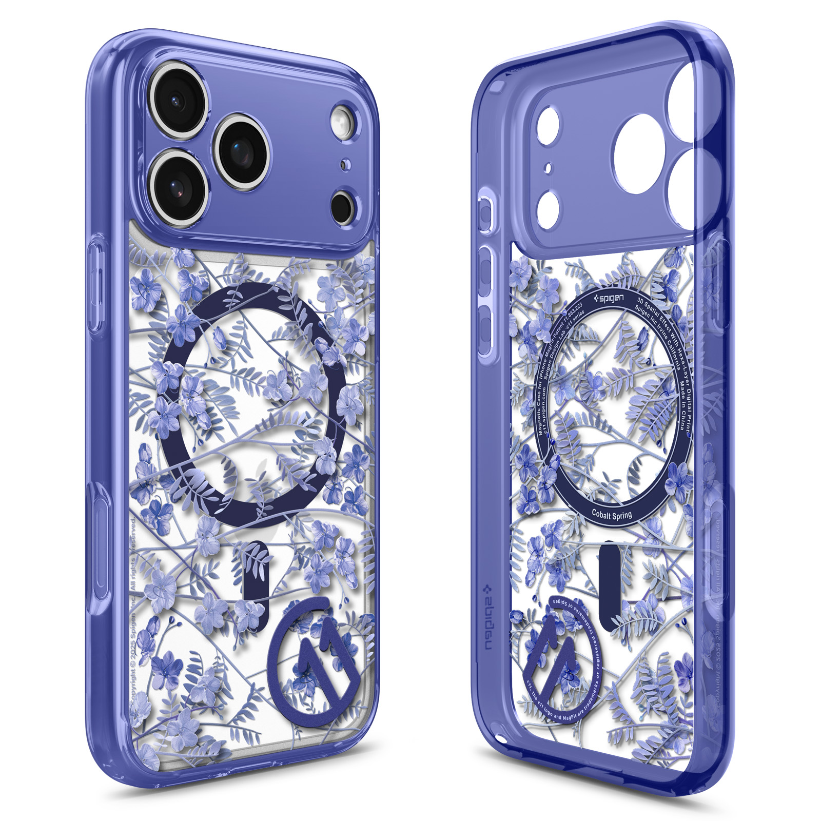 Dėklas Cases And Covers Spigen c11 Ultra Hybrid MagSafe, cobalt spring – iPhone 17 Pro aprašymas - Prekės nuotrauka