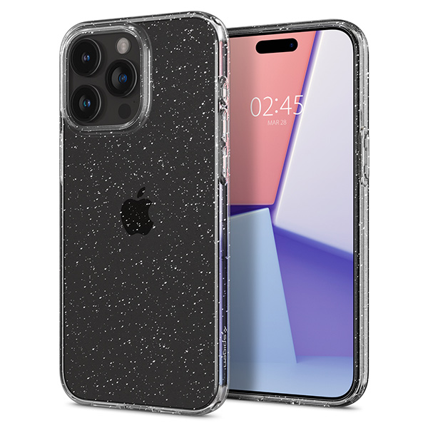 Dėklas SPIGEN GLITTER CRYSTAL IPHONE 15 PRO MAX CL aprašymas - Prekės nuotrauka Dėklas SPIGEN GLITTER CRYSTAL IPHONE 15 PRO MAX CL aprašymas - Prekės nuotrauka