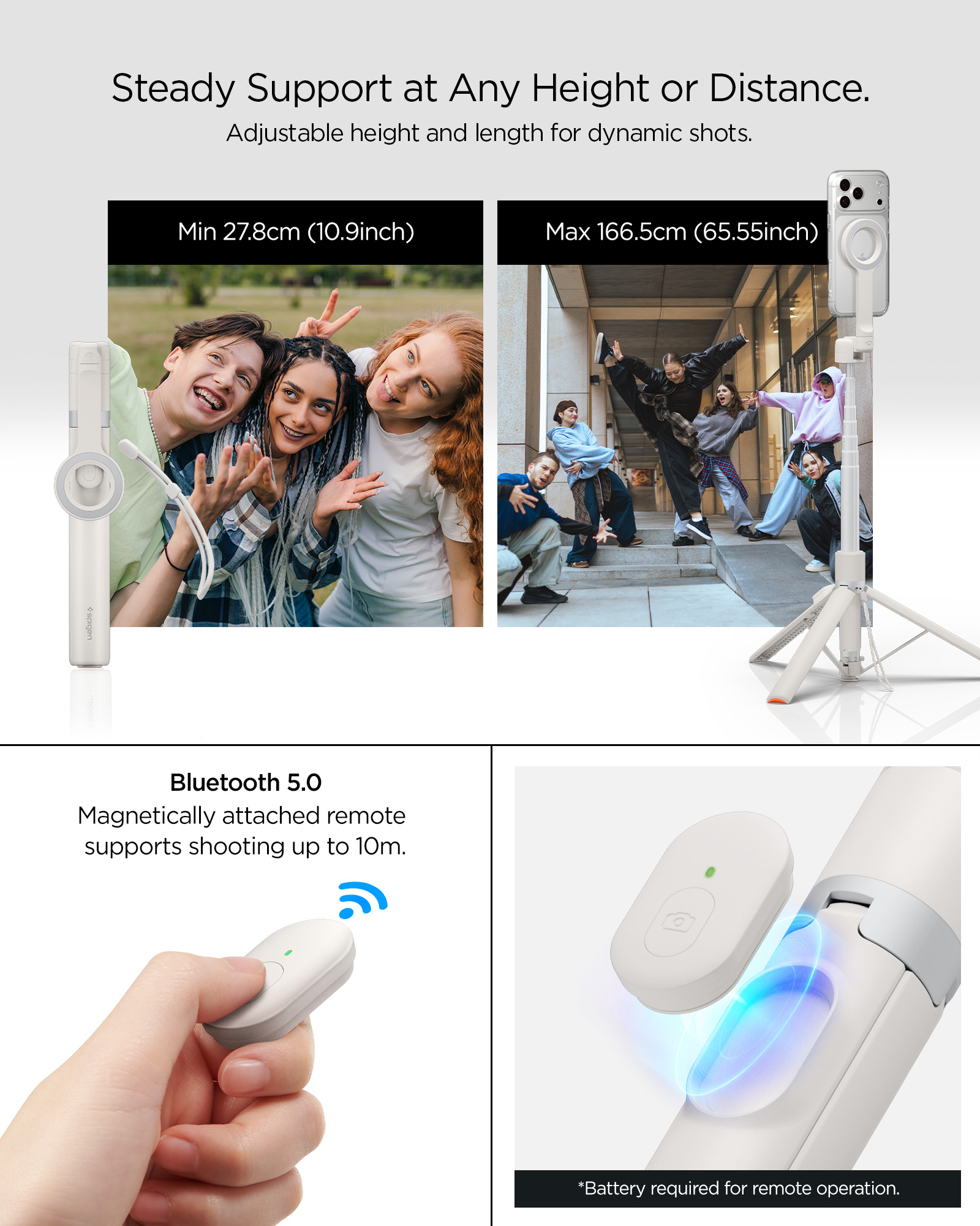 Spigen MagSafe trikojis asmenukių lazda, smėlio spalvos (dune beige) aprašymas - Prekės nuotrauka