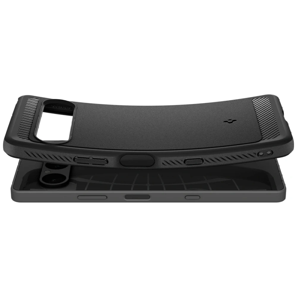 Spigen Rugged Armor dėklas skirtas Sony Xperia 10 VII juodos spalvos aprašymas - Prekės nuotrauka Spigen Rugged Armor dėklas skirtas Sony Xperia 10 VII juodos spalvos aprašymas - Prekės nuotrauka