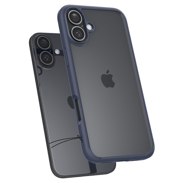Dėklas Spigen Ultra Hybrid Apple iPhone 16 6.1″ navy mėlynas ACS08202 aprašymas - Prekės nuotrauka Dėklas Spigen Ultra Hybrid Apple iPhone 16 6.1″ navy mėlynas ACS08202 aprašymas - Prekės nuotrauka