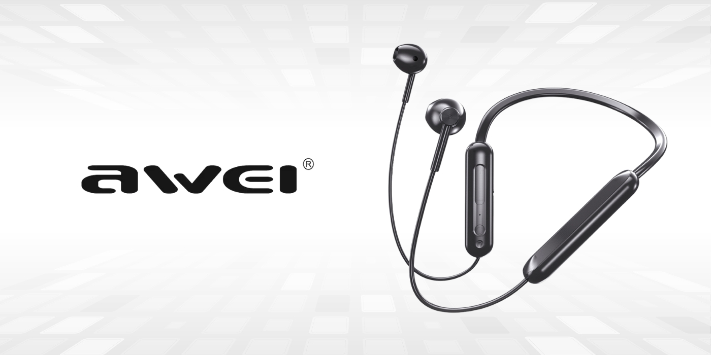 Sportinės ausinės AWEI G82BL Bluetooth juodos spalvos aprašymas - Prekės nuotrauka