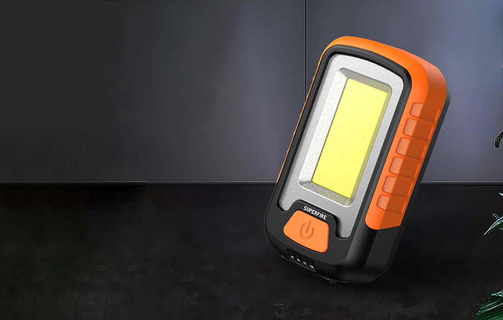 Superfire G21 dirbtuvių žibintuvėlis, 650lm, USB aprašymas - Prekės nuotrauka