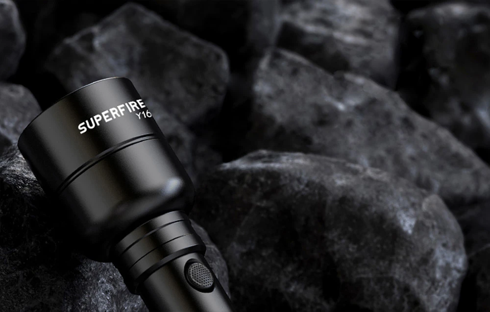 Superfire žibintuvėlis Y16, 1700lm, USB-C aprašymas - Prekės nuotrauka