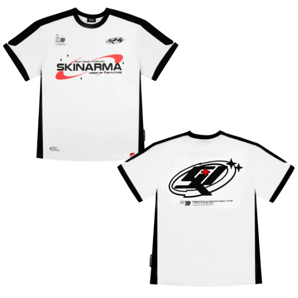 T-shirt Skinarma Halo XL baltos spalvos aprašymas - Prekės nuotrauka