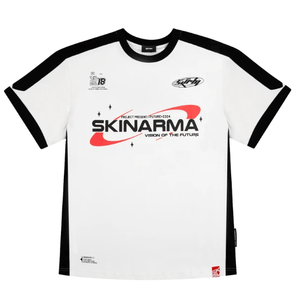 T-shirt Skinarma Halo XL baltos spalvos aprašymas - Prekės nuotrauka
