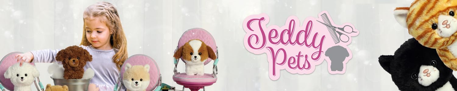 Dėlionė 4Baby Teddy Pets - Plush Toy / Cuddle Toy Dog Poodle 17 cm aprašymas - Prekės nuotrauka