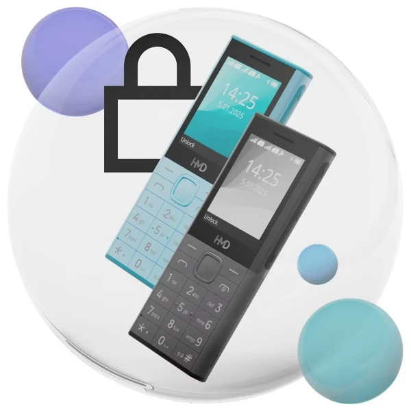 HMD 150 Music (TA-1703) dviejų SIM kortelių mobilusis telefonas aprašymas - Prekės nuotrauka