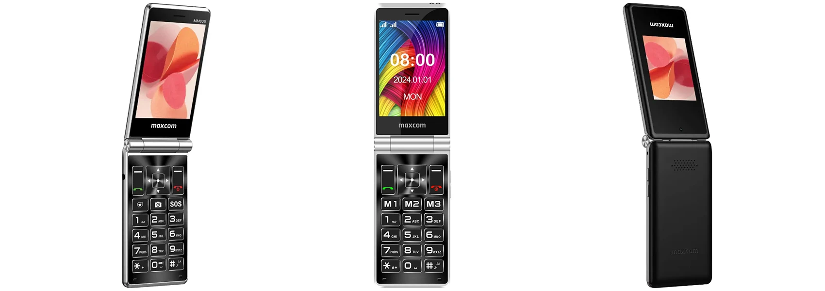 Telefonas Maxcom Comfort MM835 4G juodos spalvos aprašymas - Prekės nuotrauka Telefonas Maxcom Comfort MM835 4G juodos spalvos aprašymas - Prekės nuotrauka