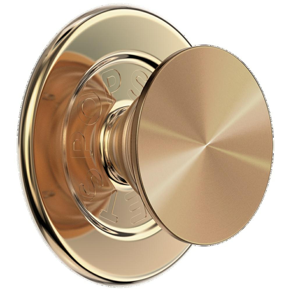 Telefono laikiklis ir stovas Popsockets Round Radial Gold Aluminum MagSafe auksinės spalvos 807259 aprašymas - Prekės nuotrauka