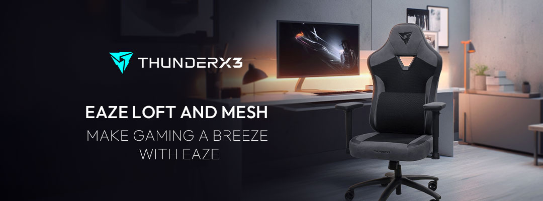 ThunderX3 EAZE Loft – žaidimų kėdė – pilkos spalvos aprašymas - Prekės nuotrauka ThunderX3 EAZE Loft – žaidimų kėdė – pilkos spalvos aprašymas - Prekės nuotrauka