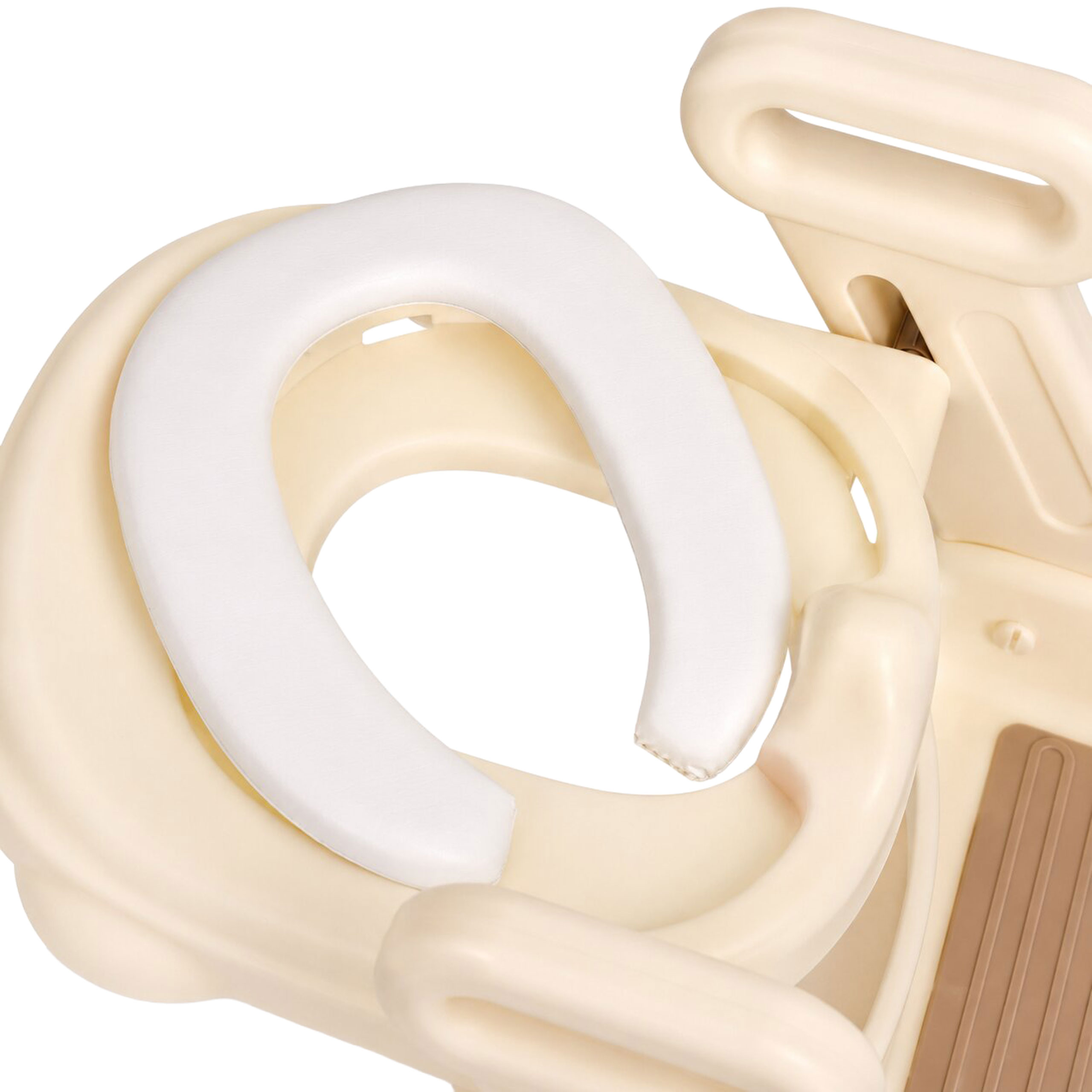 Toilet training seat for children with steps, ladder and handles ECOTOYS aprašymas - Prekės nuotrauka