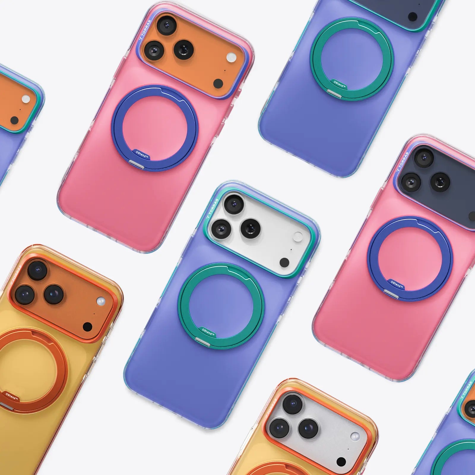 Dėklas Torras Ostand O3 Hue, auksinio citruso spalvos – iPhone 17 Pro aprašymas - Prekės nuotrauka
