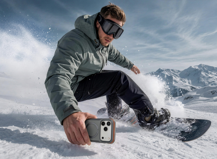 Dėklas Burga Torras Ostand Q3 Air Pro, violet summit violetinė – iPhone 18 Pro Max aprašymas - Prekės nuotrauka
