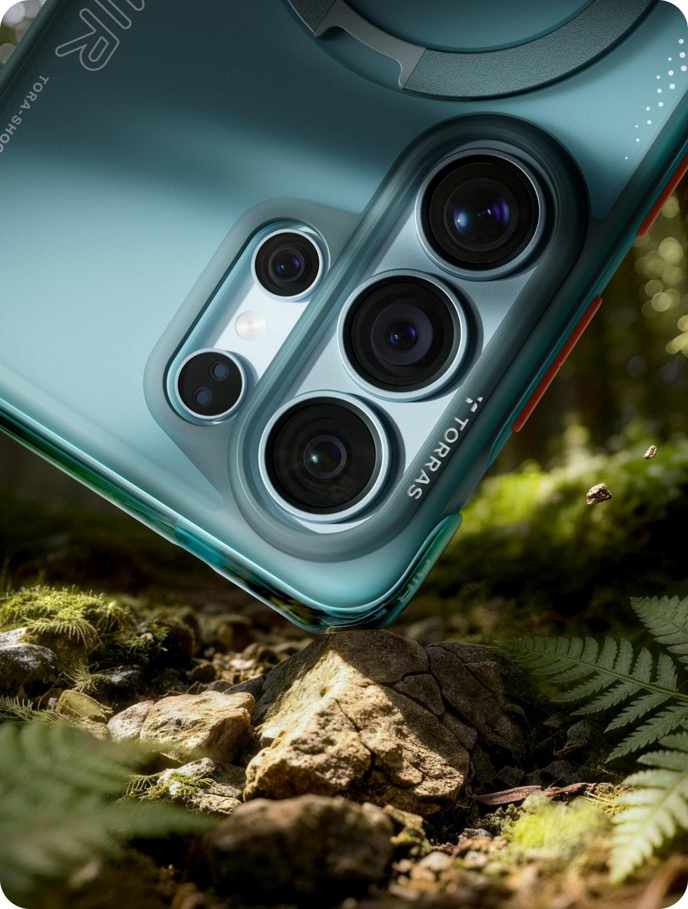 Dėklas Torras Ostand Q3 Air, shadow juodas – Samsung Galaxy S26 Ultra aprašymas - Prekės nuotrauka