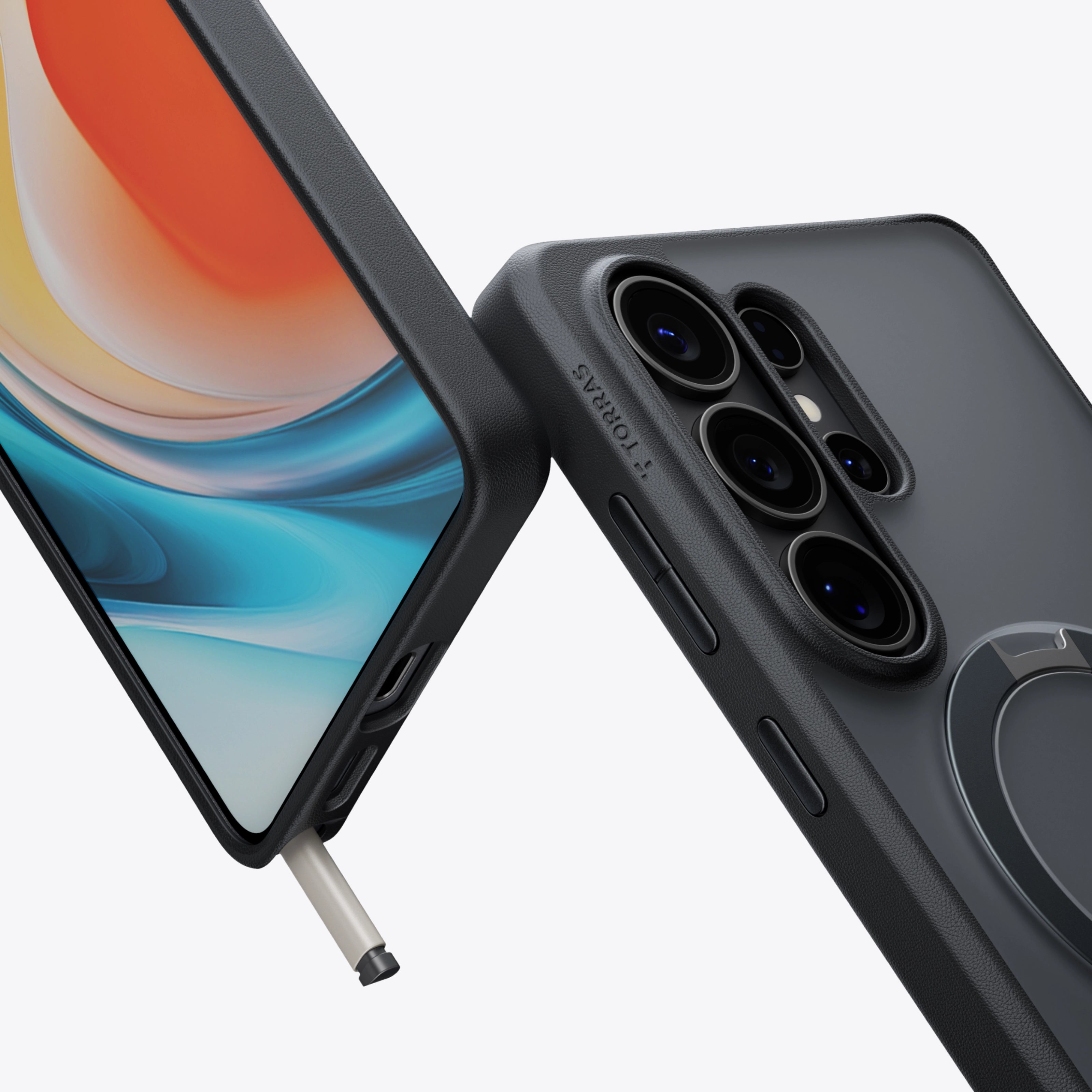 Dėklas Torras Ostand Q3 Spin, violet surge – Samsung Galaxy S26 Ultra aprašymas - Prekės nuotrauka