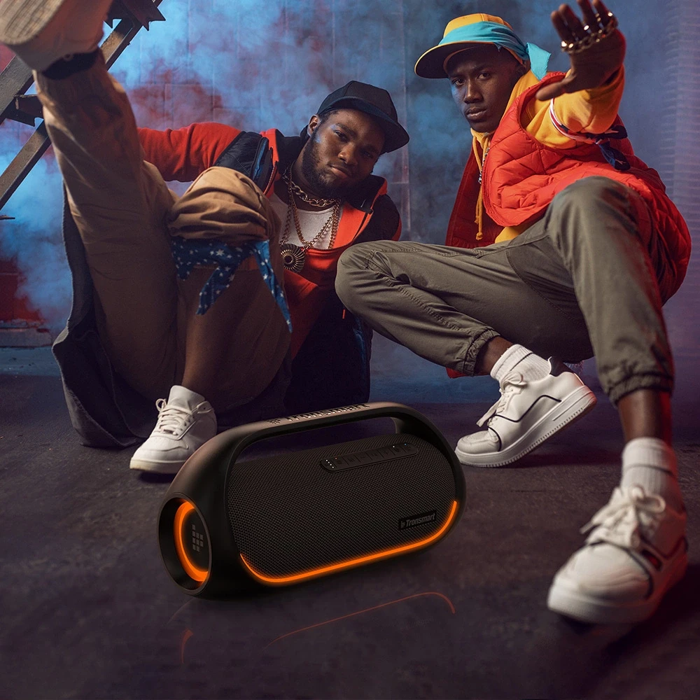 Nešiojama kolonėlė Tronsmart Bang 60W Powerbank, Juoda aprašymas - Prekės nuotrauka Nešiojama kolonėlė Tronsmart Bang 60W Powerbank, Juoda aprašymas - Prekės nuotrauka