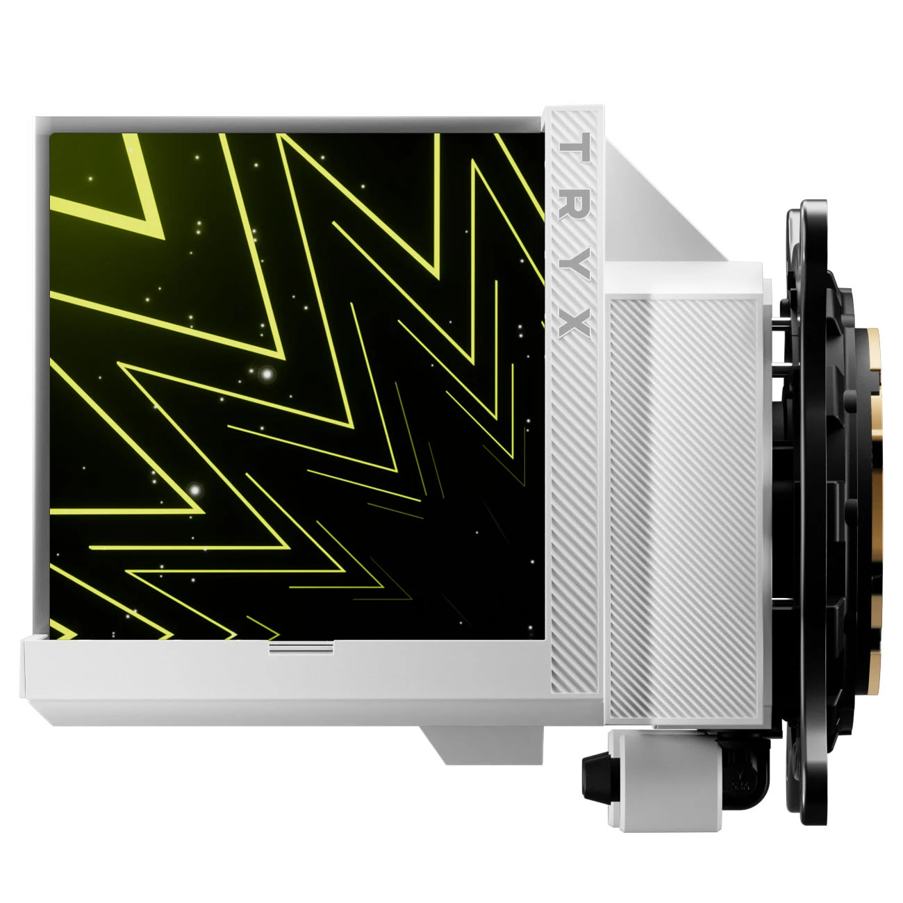 TRYX STAGE ARGB 360 AiO Vanduo Cooling, Dual IPS Ekranas – 360mm, Baltas aprašymas - Prekės nuotrauka