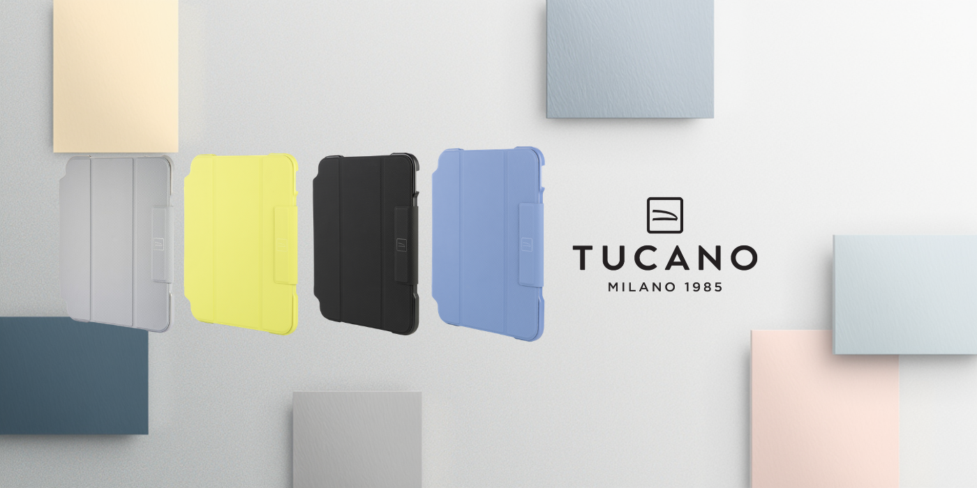 Tucano Alunno dėklas skirtas Apple iPad 11″ A16 (2025) / Apple iPad 10.9″ 10th gen. (2022), pilkos spalvos aprašymas - Prekės nuotrauka