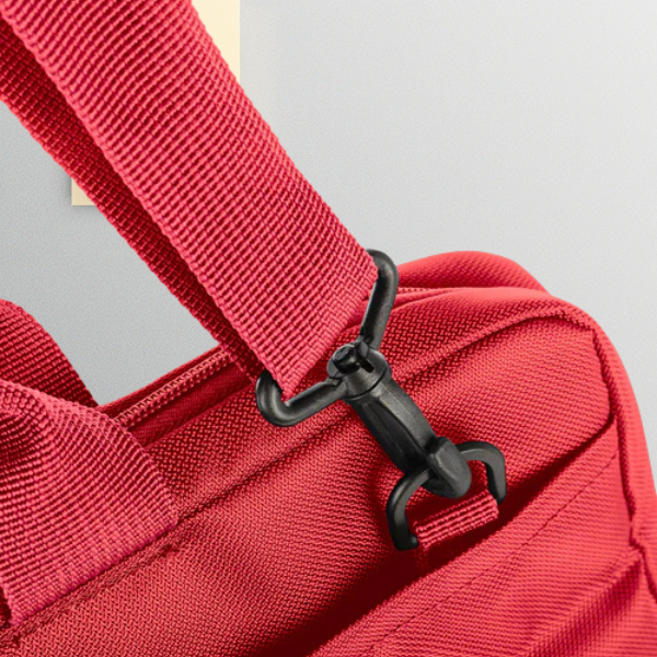 Tucano Borsa Idea set: 15.6″ krepšys kompiuteriui + pelė red aprašymas - Prekės nuotrauka
